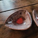 Duo of R. Dussaussoy Paris pocket emptiers – Signed vintage ceramic