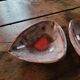 Duo of R. Dussaussoy Paris pocket emptiers – Signed vintage ceramic