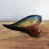 Murano glass cup Sommerso Italy 1960