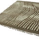 Tapis en laine brun fait main, unique en son genre, 286 cm x 370 cm.