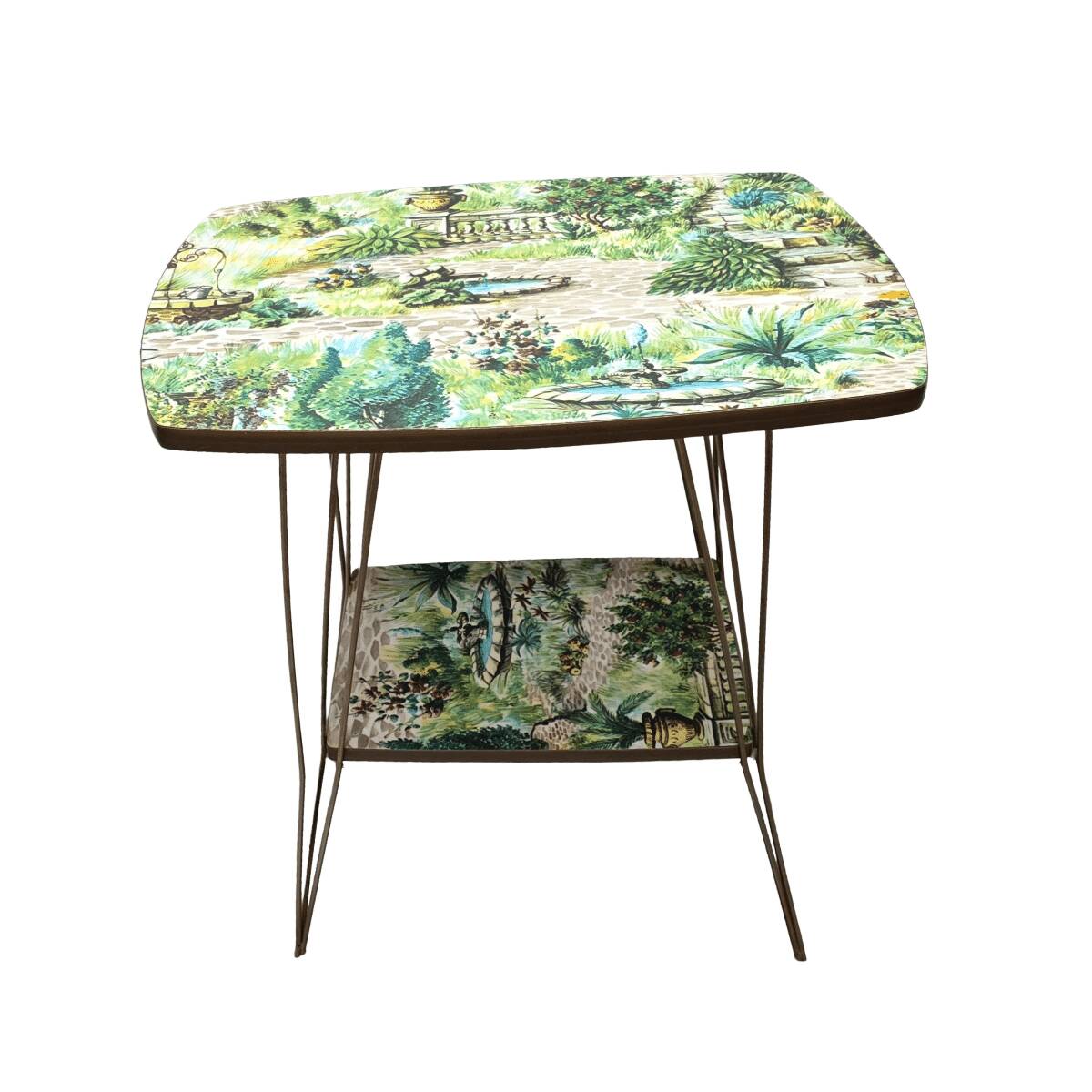 Vintage French Side Table From The 60s