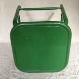 Green military stool