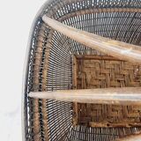 authentic basket or basket from the people's republic of china from the mid-20th century