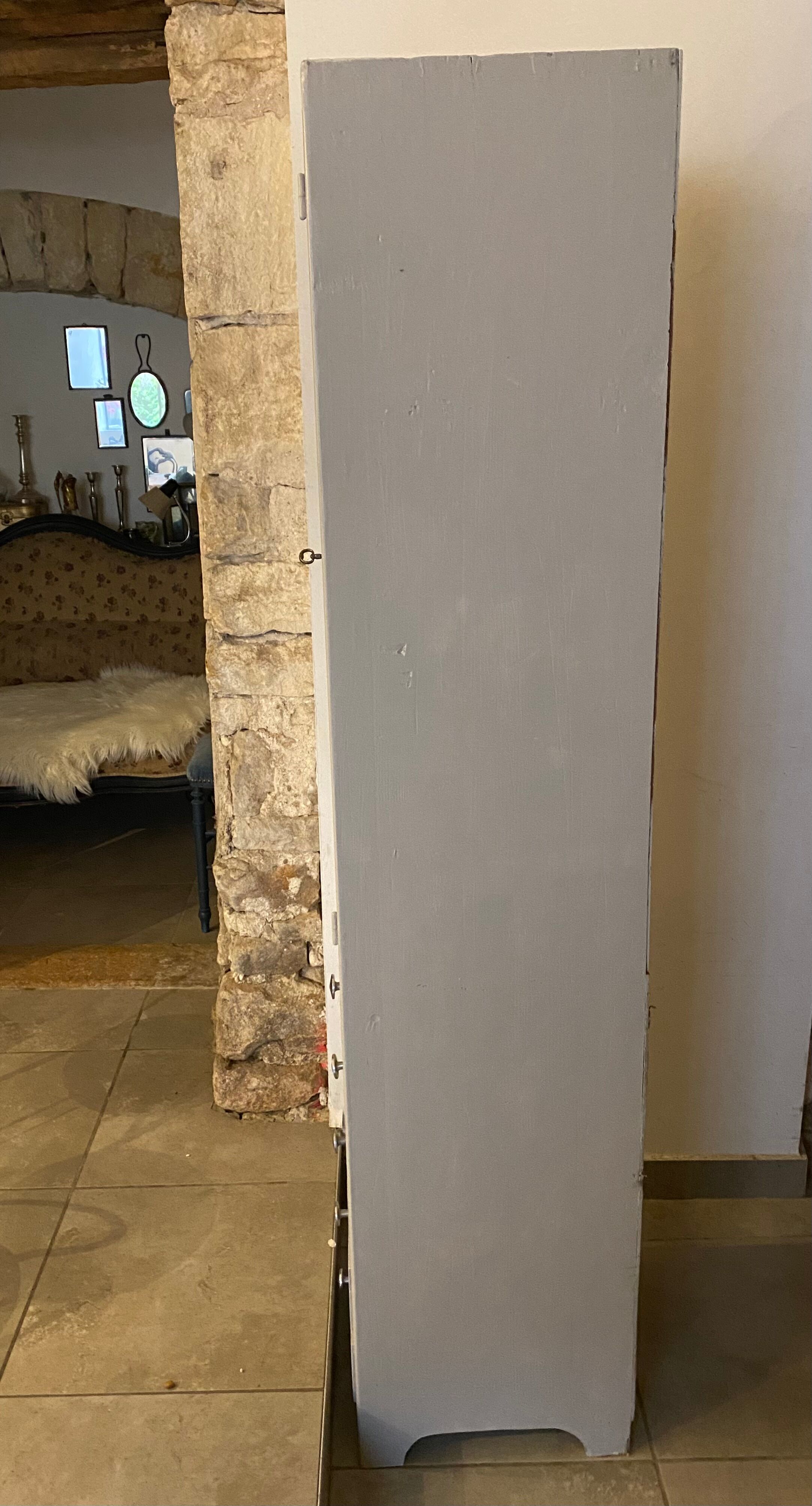 Toilet column cabinet