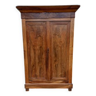 Louis Philippe 19th Walnut Wardrobe