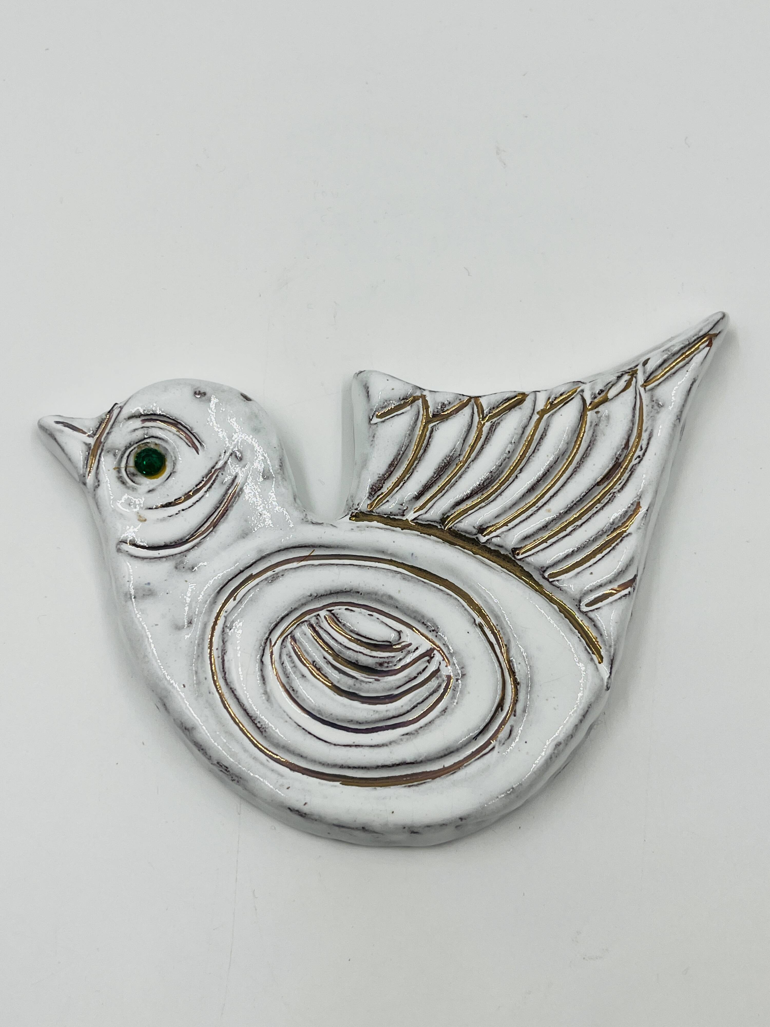 Oiseau céramique Monique Detry - Moderniste