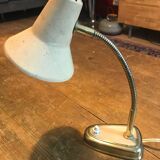 Small metal desk lamp from the 50s