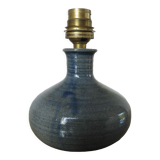 Sandstone lamp, signed, 60s