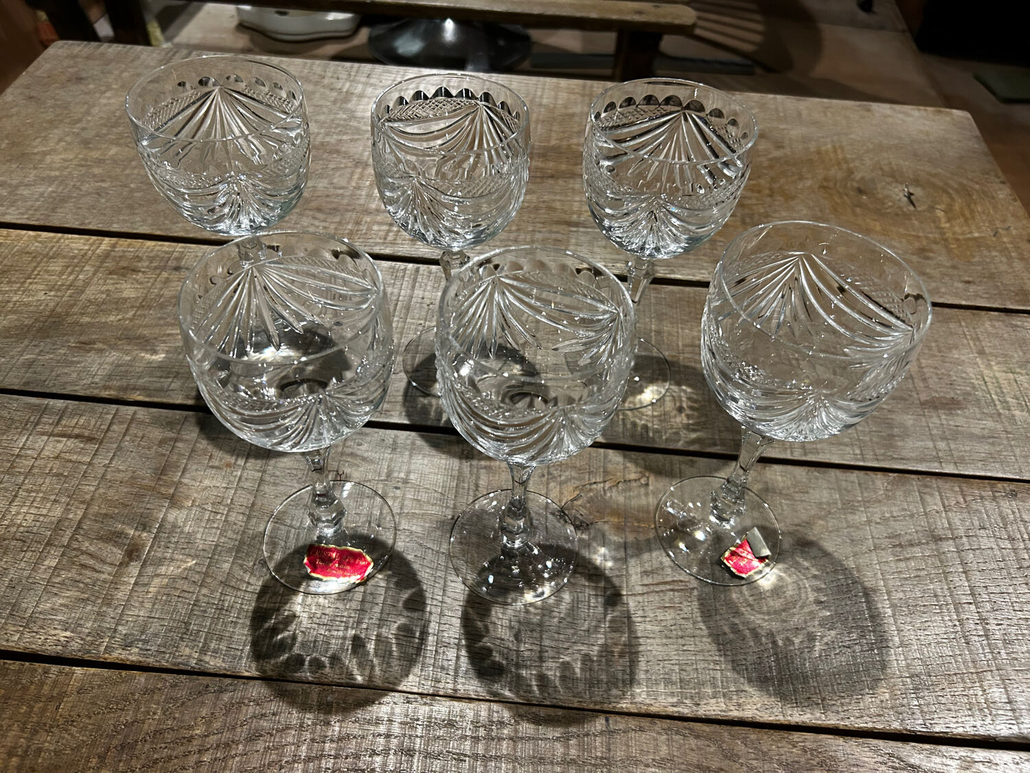 Gerard model crystal glasses