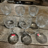 Verres cristal modele gerard
