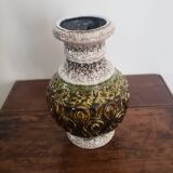 Glazed ceramic vase