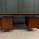 Office cm 172 Pierre Paulin in mahogany and metal circa 1960