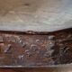 Art nouveau thonet stool bentwood and velvet