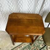 Vintage Art Deco side table / pedestal table