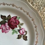 Red and green old flat plates