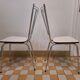 Chaises Formica chromé