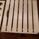 Garden trolley on wheels