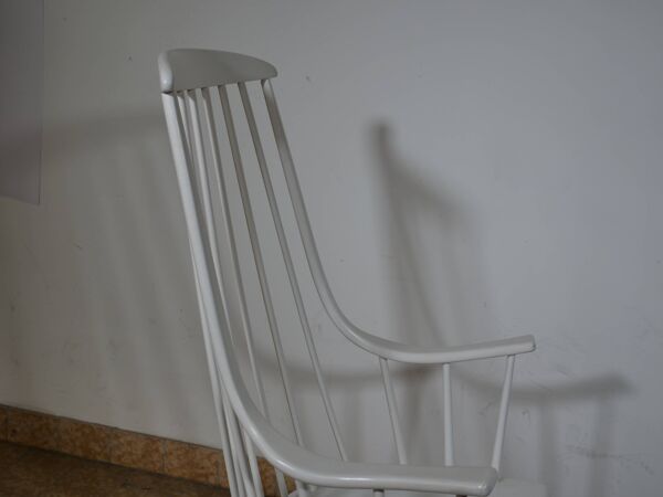 Fauteuil à bascule de Lena Larsson pour Nesto, années 1960