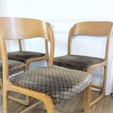 4 Baumann "Sleigh" chairs