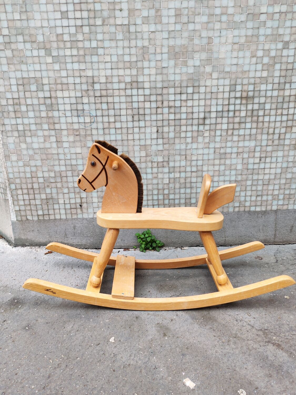 Vintage rocking horse