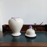 Large Potiche vase with lid