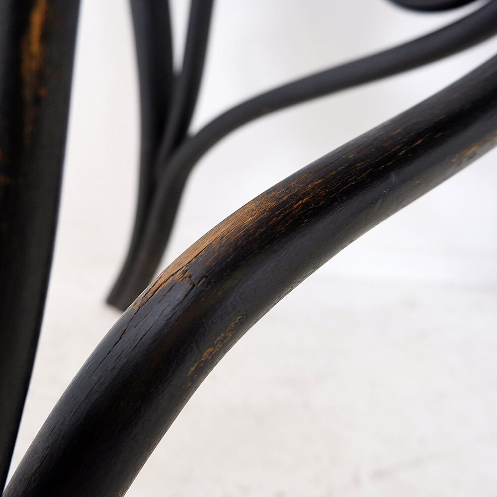 Art Nouveau side table/console in painted wood, circa 1900