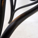 Art Nouveau side table/console in painted wood, circa 1900