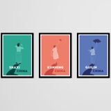 Illustration Menade Shaxi China