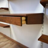Scandinavian teak modular library, Kai Kristiansen