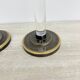 Set of 2 Caravell lucite candle sticks, 1970’s
