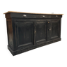 Patinated 3-door sideboard