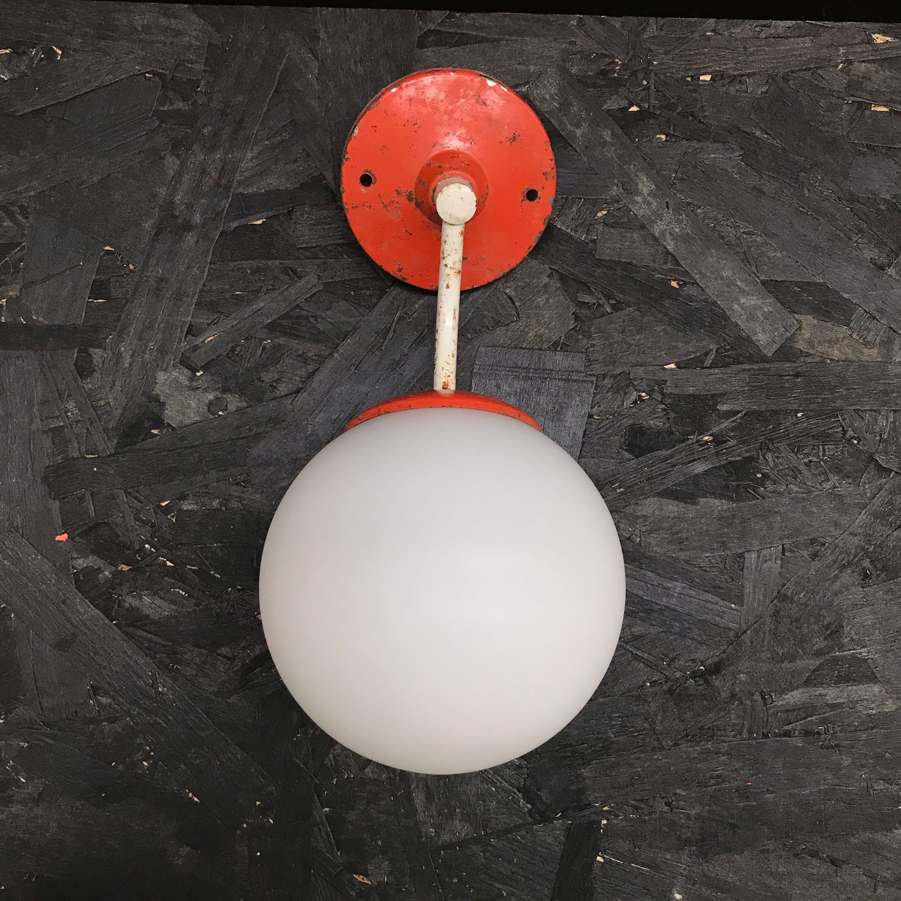 Vintage industrial wall lamps