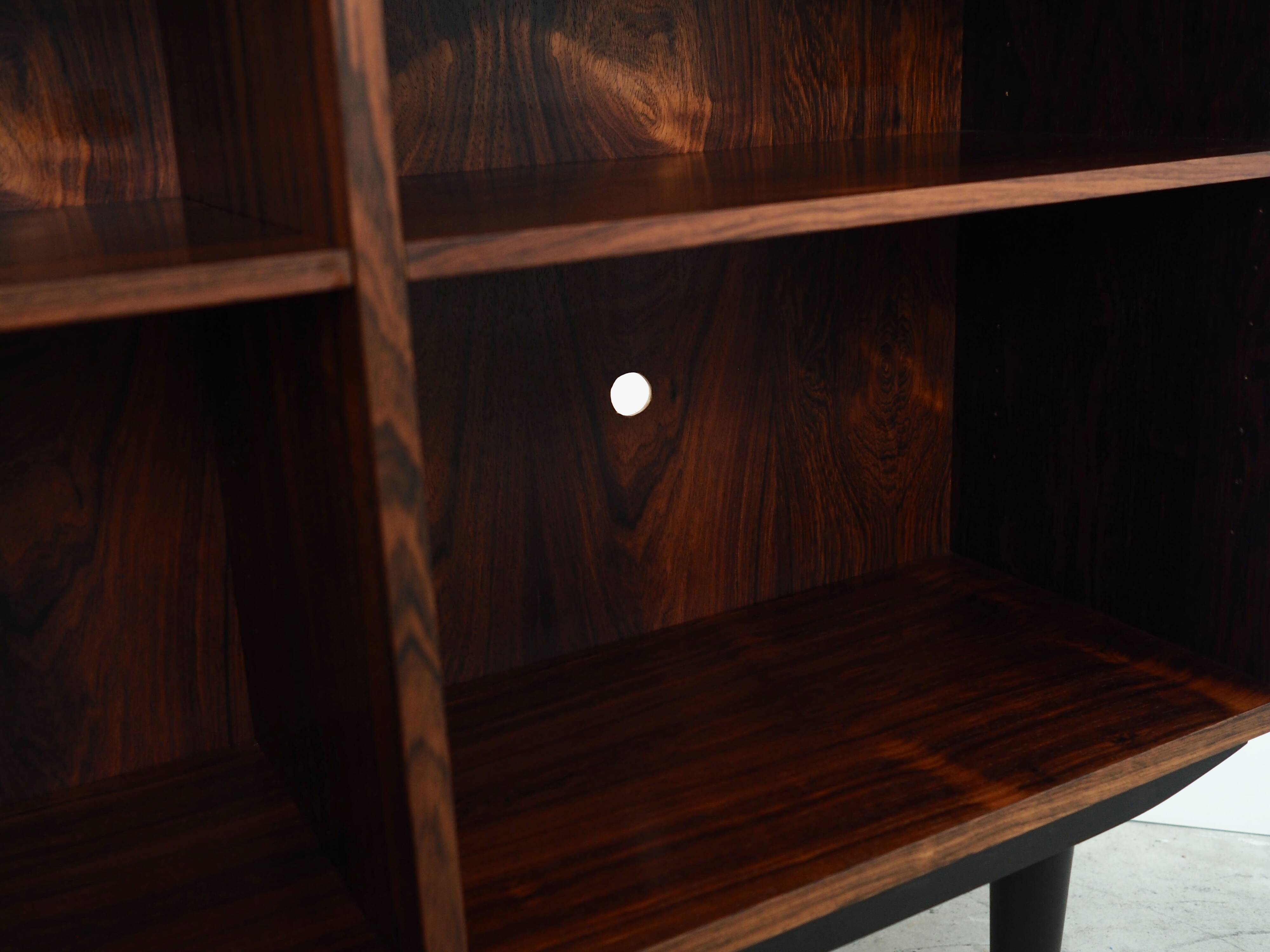 Rosewood bookcase, Danish design, 1970s, production: Denmark