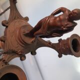 Napoleon III bronze candelabra