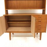 Scandinavian teak bookcase, Sweden, 1960