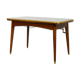 Table 4 to 6 people with extension cords up and down vintage 1960s