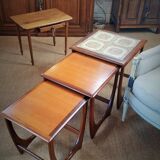 Scandinavian nesting tables g-plan of the 1960s