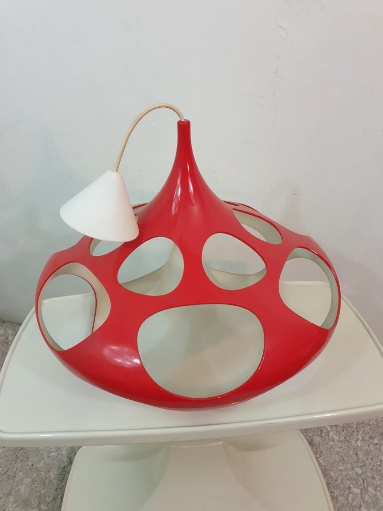 Vintage pendant lamp - UFO chandelier 70s