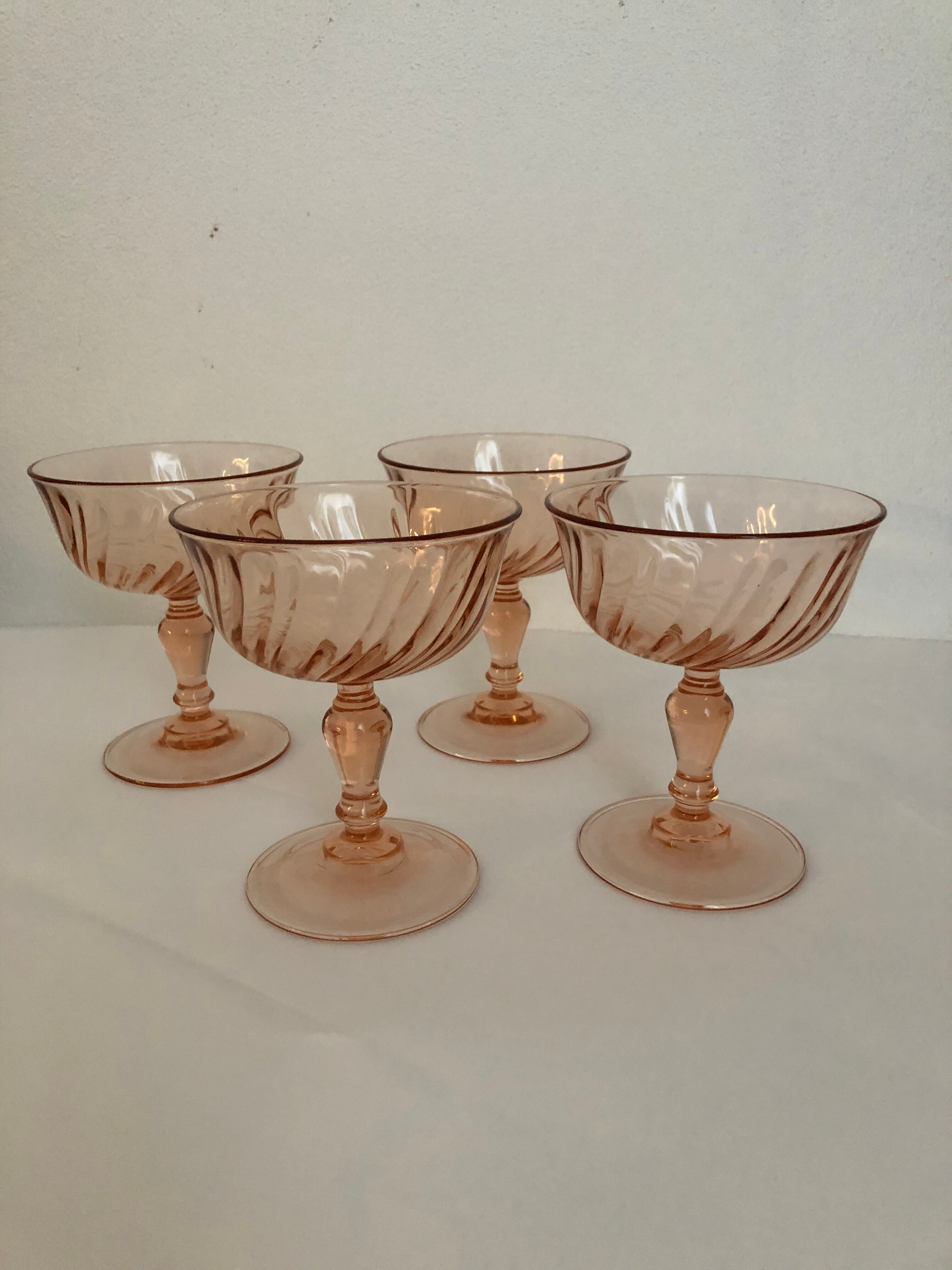 4 rosaline champagne cup