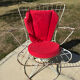 Fauteuil de jardin vintage Homecrest 1960 pivotant