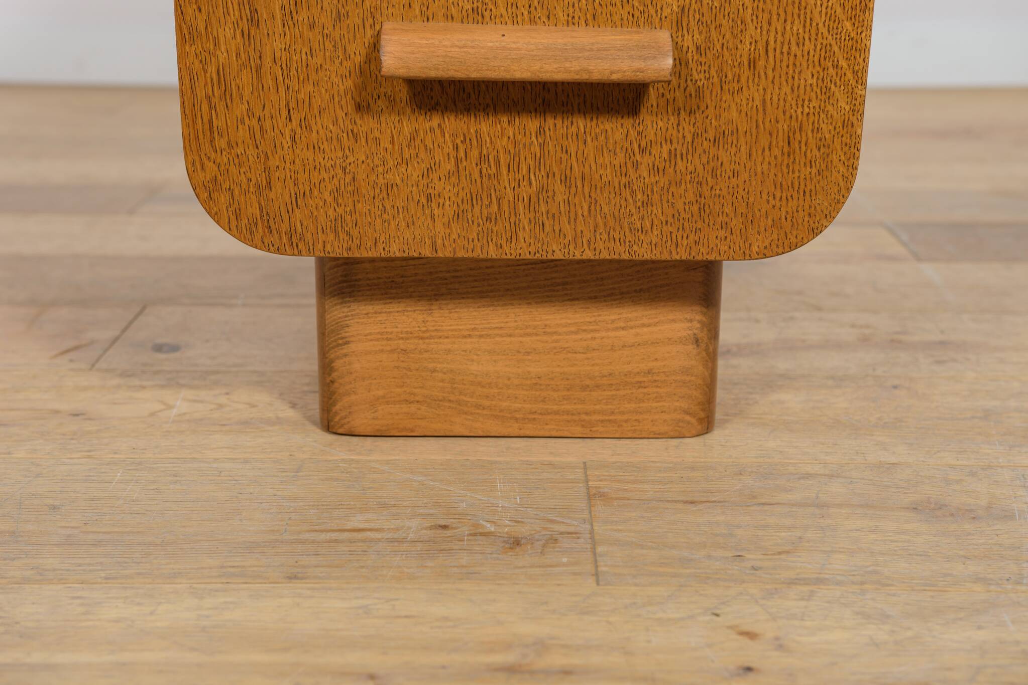 Art Deco Nightstands, Former Czechoslovakia, 1950s, Set of 2