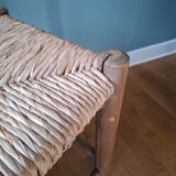 Straw bench