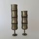 Set of 7 Vintage KTS Svenskt Tenn Handmade Pewter Goblet
