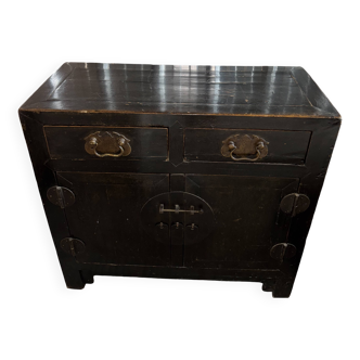 Antique Chinese sideboard. 2 drawers + 2 doors.