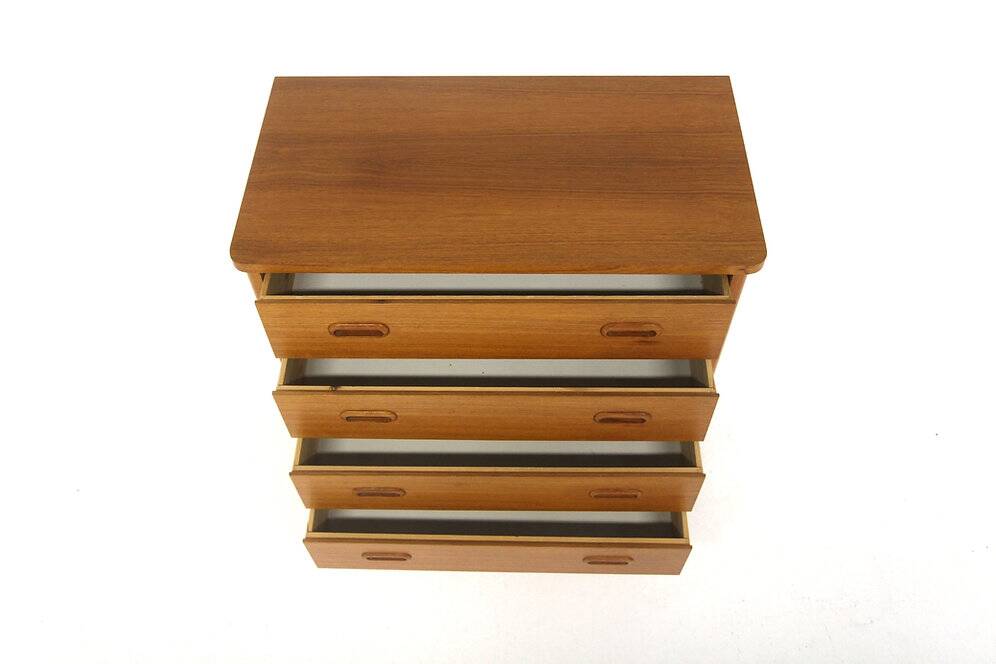 Scandinavian teak chest of drawers, Sweden, 1960