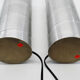 Tube lamps in aluminum 1970