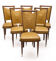 Set de 6 chaises art déco 1940