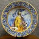 Talavera earthenware, Spain: large dish decorated with a mythological scene
