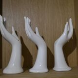 Set of three soliflore hands
