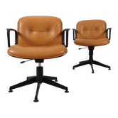 Chaises de bureau par Ennio Fazioli pour MIM Roma